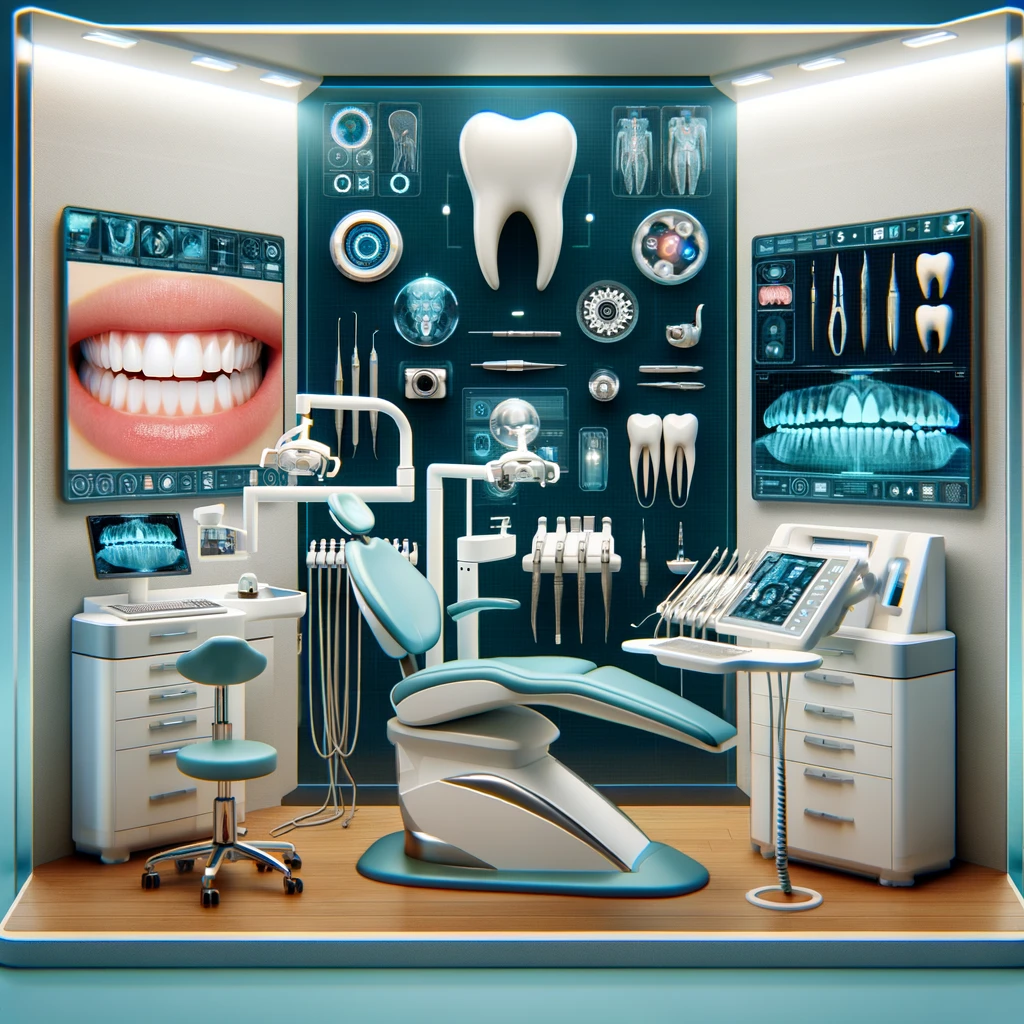 Innowacje w dziedzinie stomatologii widoczne na ilustracji